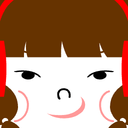 Avatar with brown pigtails tied in red ribbons